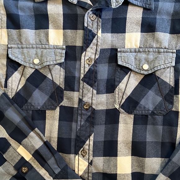 Mens Flannel Beans+Bones Shirt Size Small Excellent Condition - Picture 3 of 7